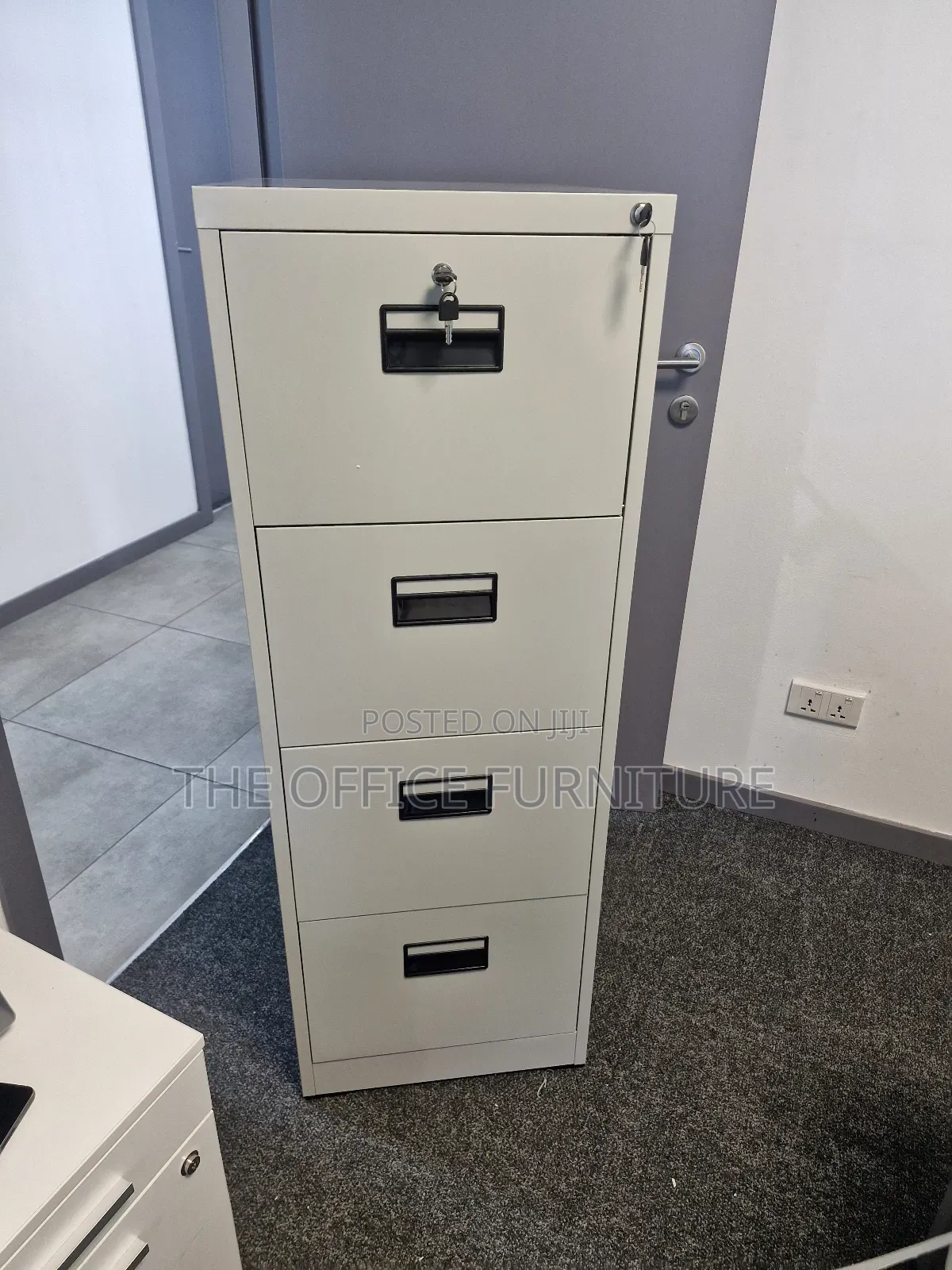 File Cabinet With Safe