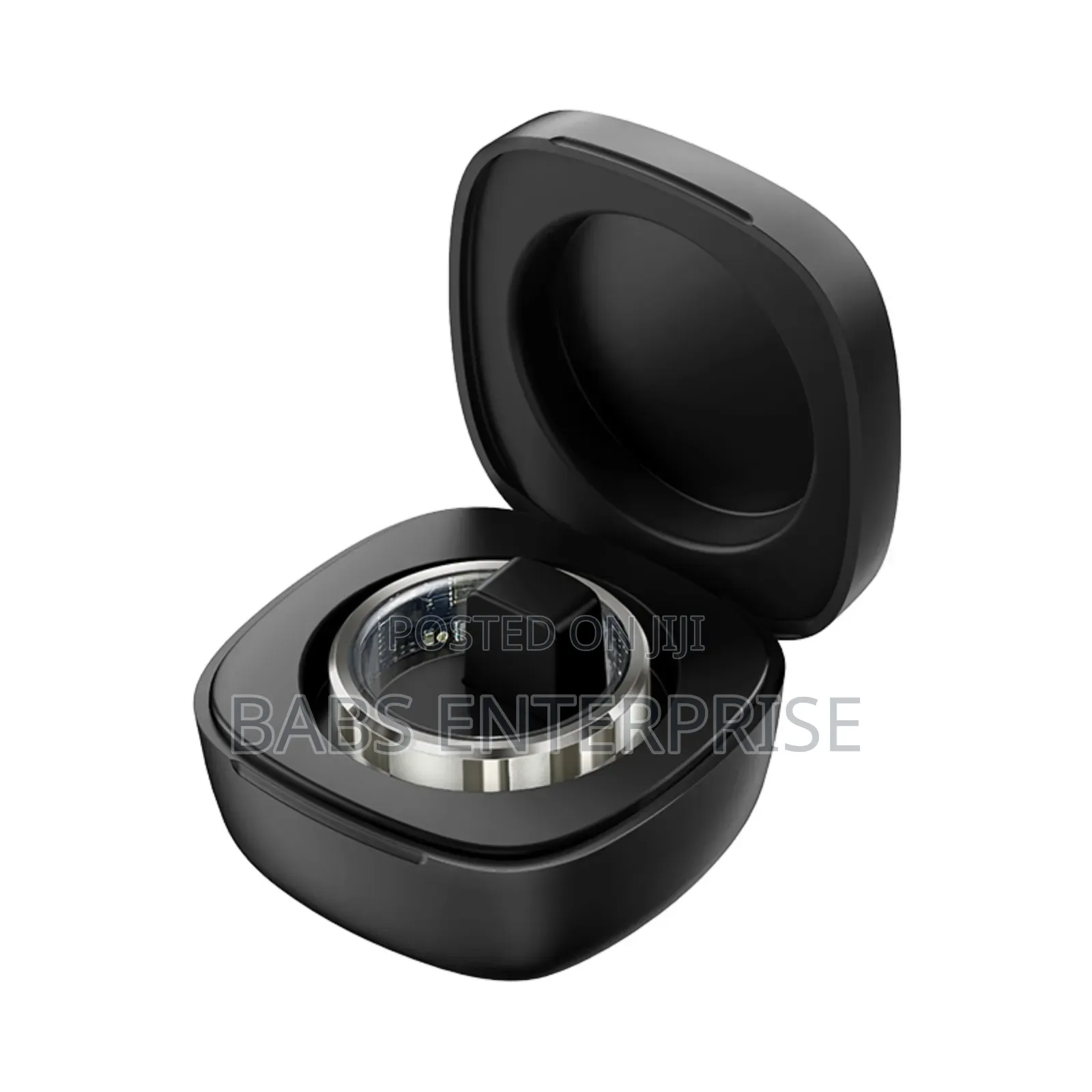 R9 Multifunctional Stainless Steel Smart Ring Heart Rate Blood Oxygen