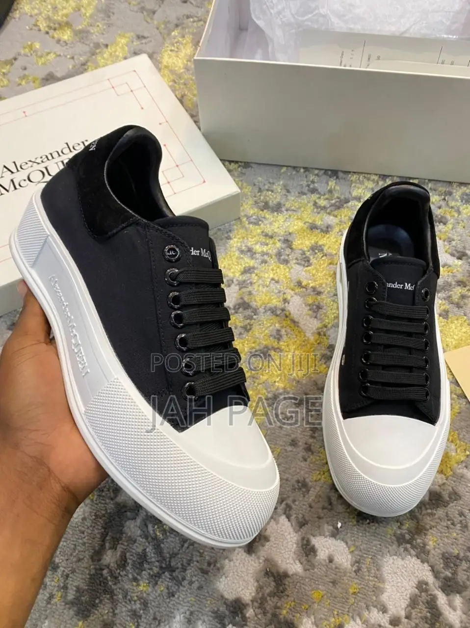Alexander McQueen Skate Deck Plimsoll Sneakers