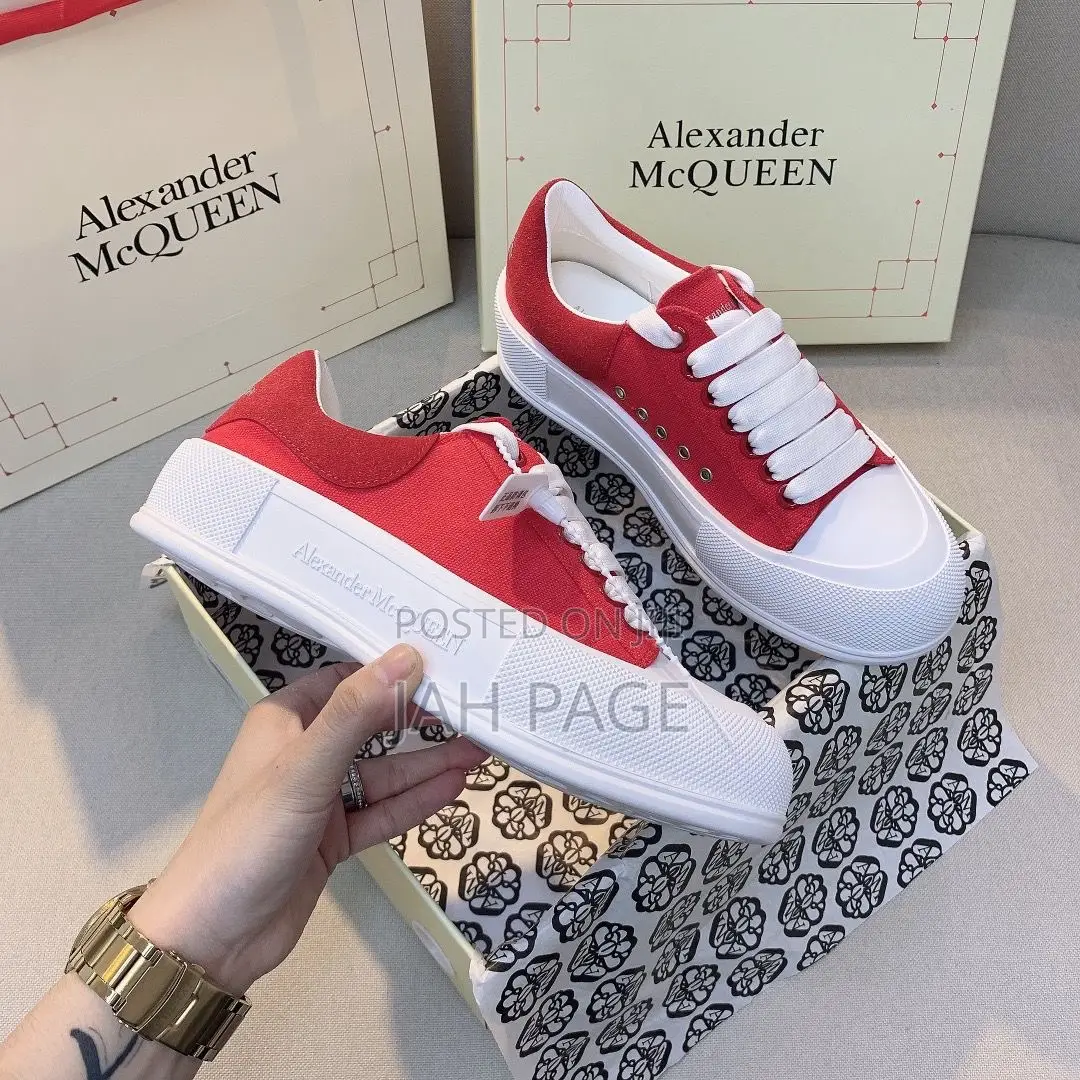Alexander McQueen Skate Deck Plimsoll Sneakers