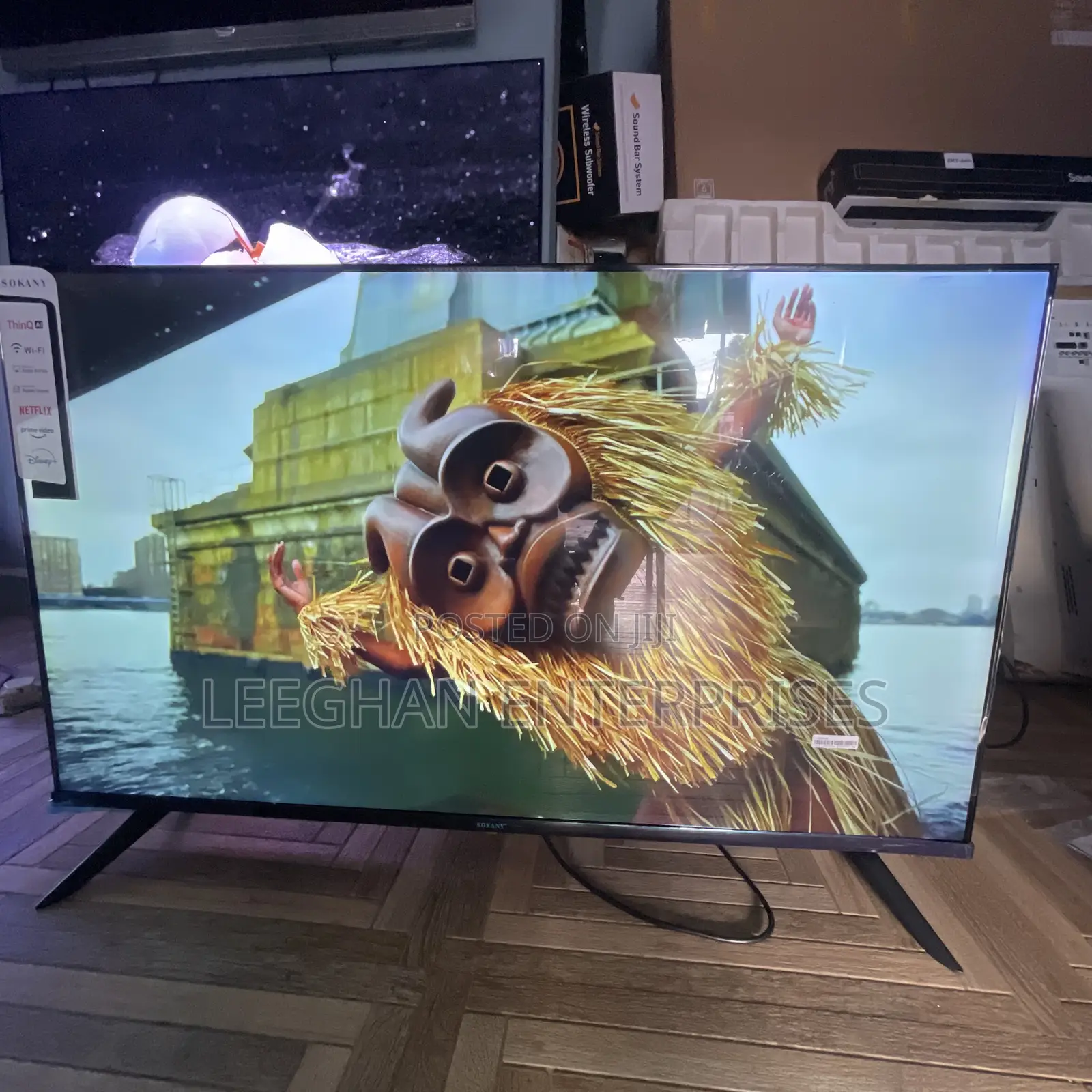 55”Smart Android Edgeless Tv