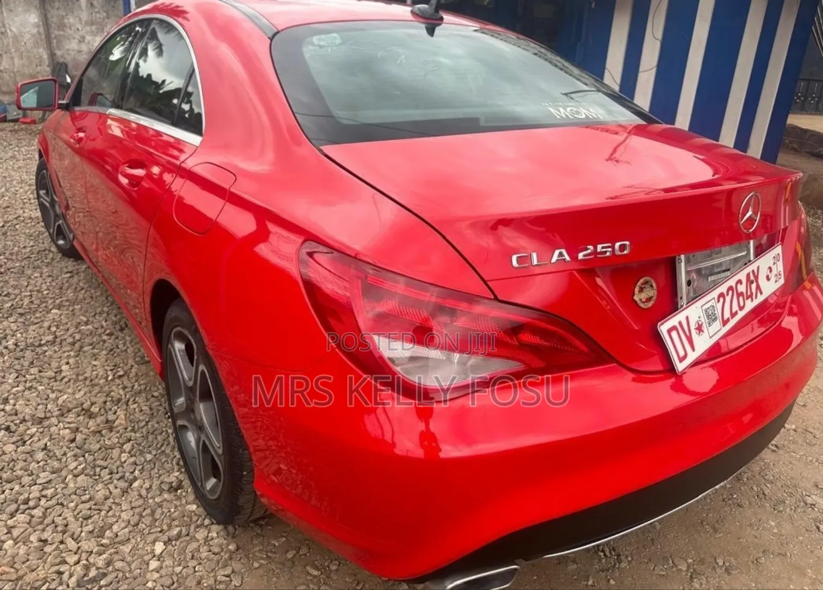 Mercedes-Benz C250 2015 Red