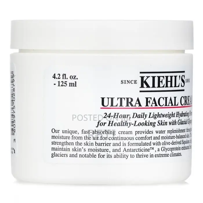 Kiehls Ultra Face Cream. The 100/100 if You Know, You Know Cream.