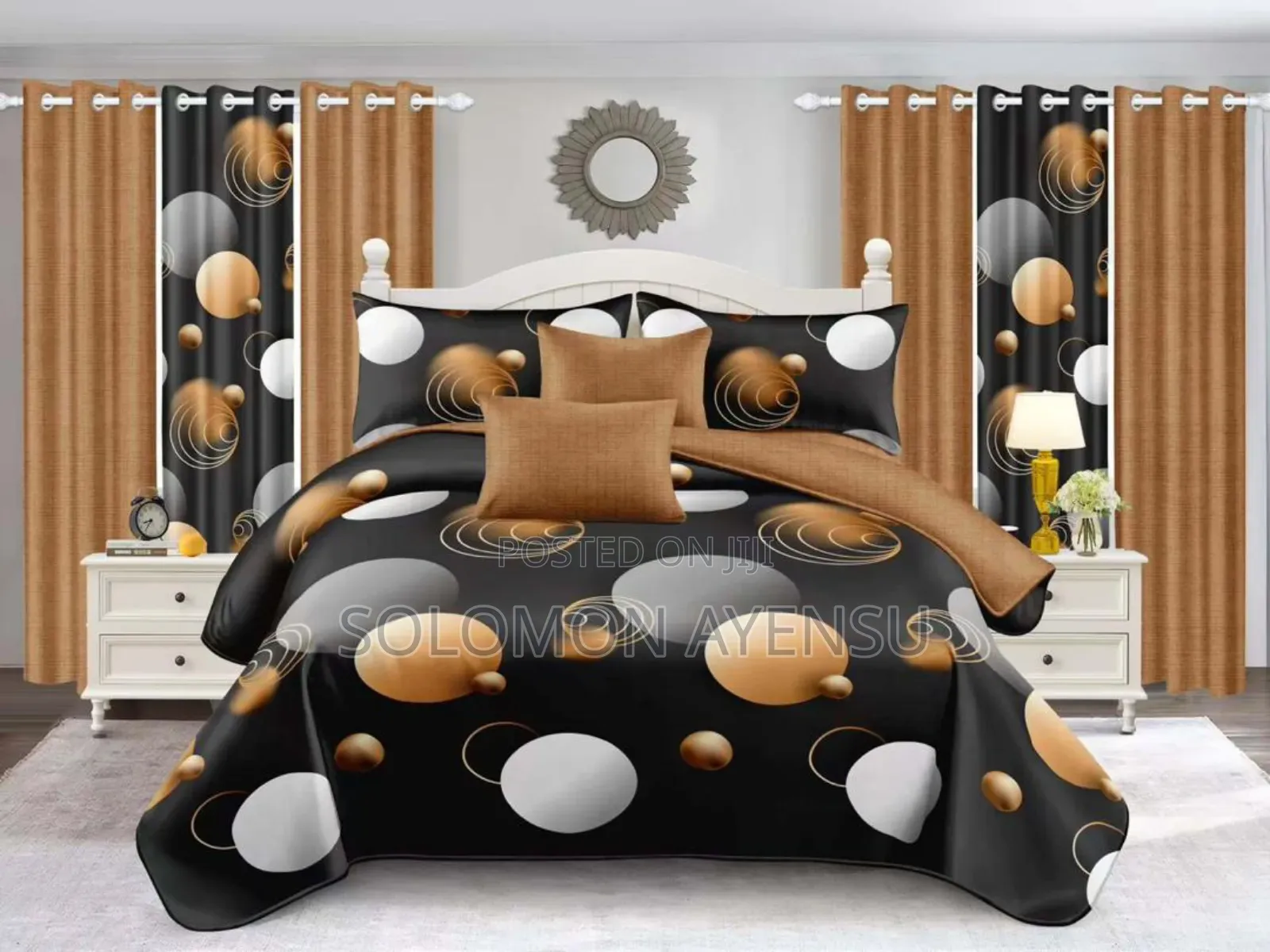 Quality 8 Pieces Bedspread Set Available in Different Colours