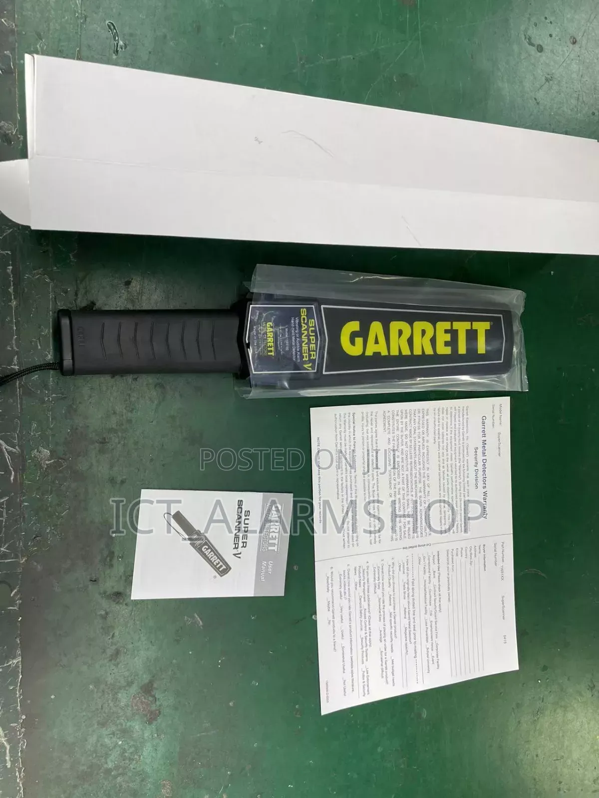 Garrett Super Scanner V Hand-held Metal Detector. T6