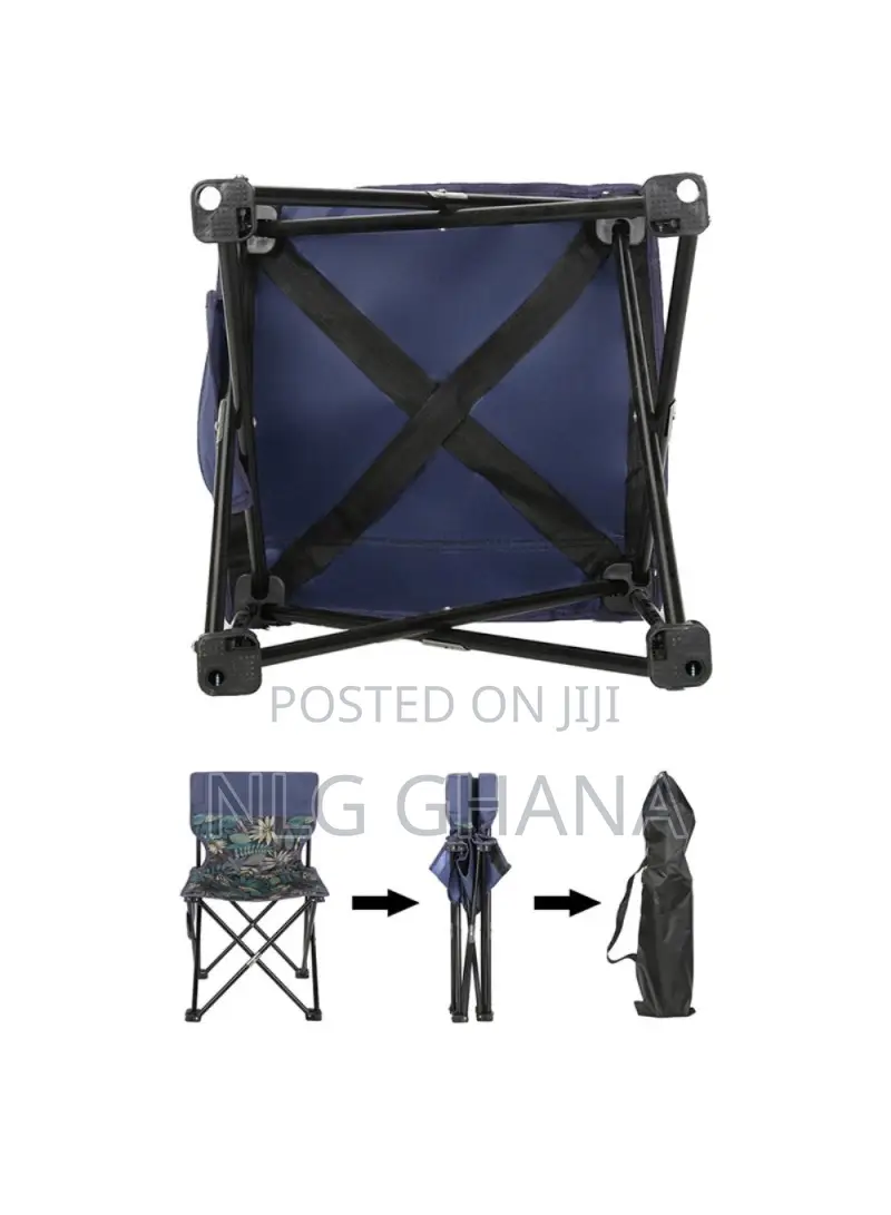 Portable Folding Chair Metal+Oxford Cloth Outdoor Camping. Tvx19890