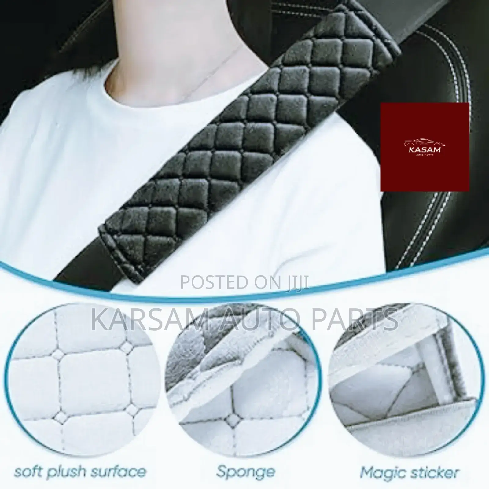 Seat Belt Cover Holders