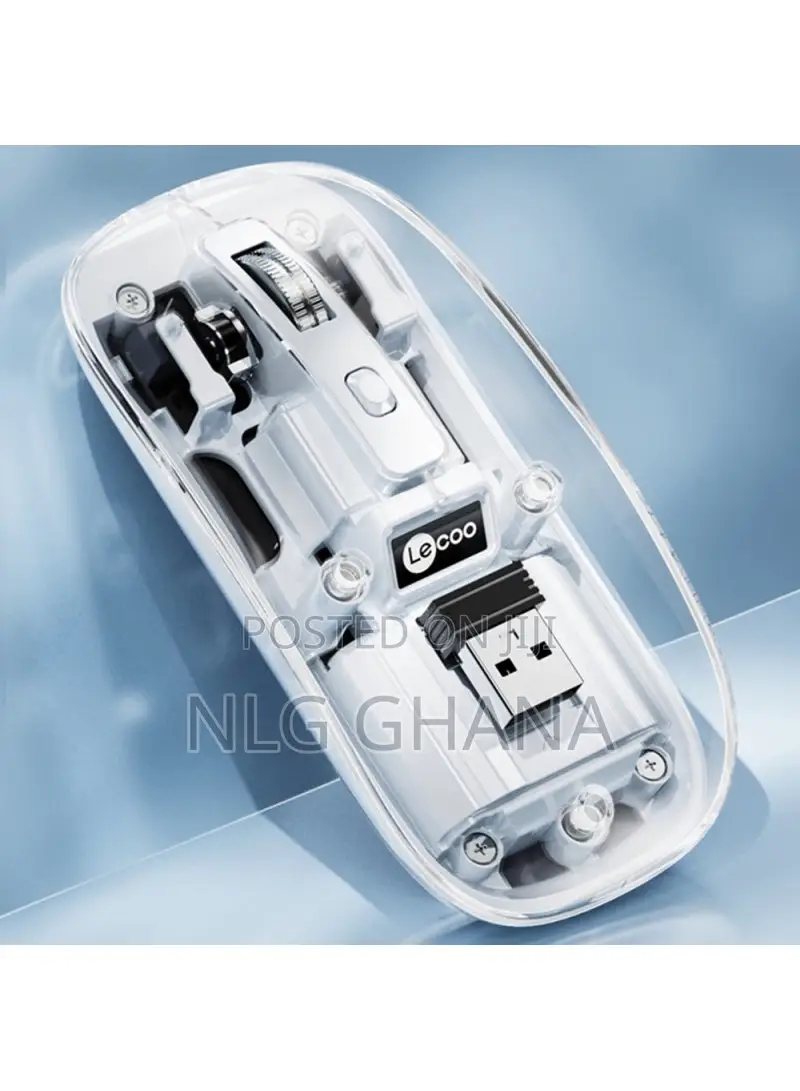 2.4g Wireless Mouse Transparent Home Office Computer Laptop. Tvx24053