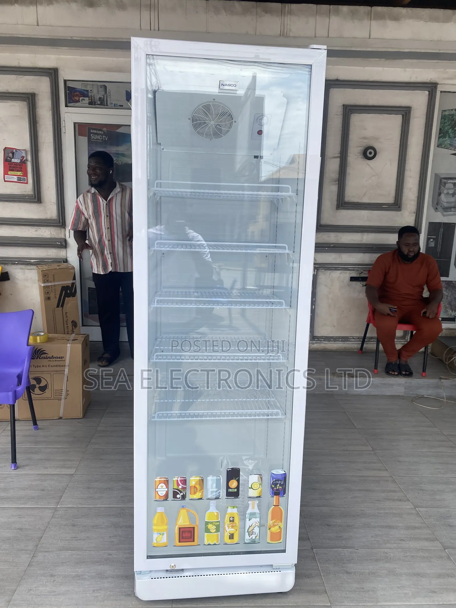 Nasco 360l Display Fridge