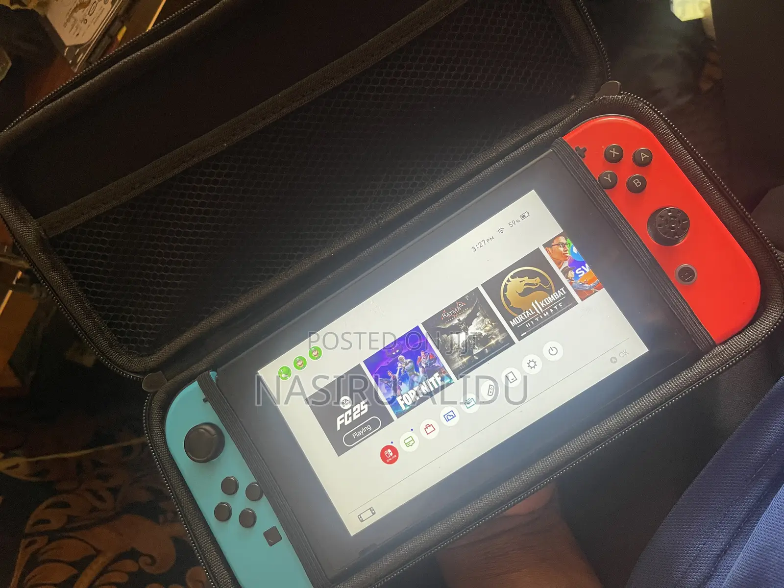 Nintendo Switch With Games Fc25 ,Frome Home