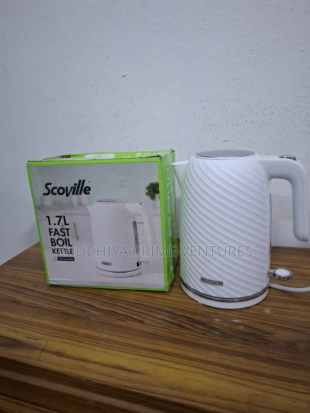 1.7l Scoville Plastic Kettle From Uk