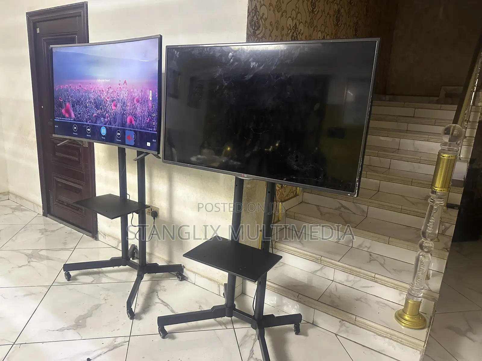 Tv And Tv Stand For Rent