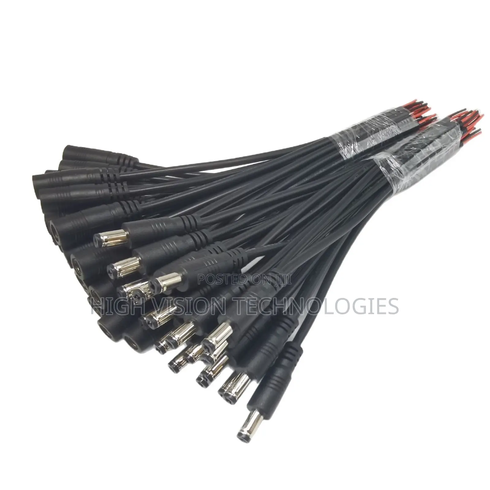 CCTV Camera Power Connectors With Cable