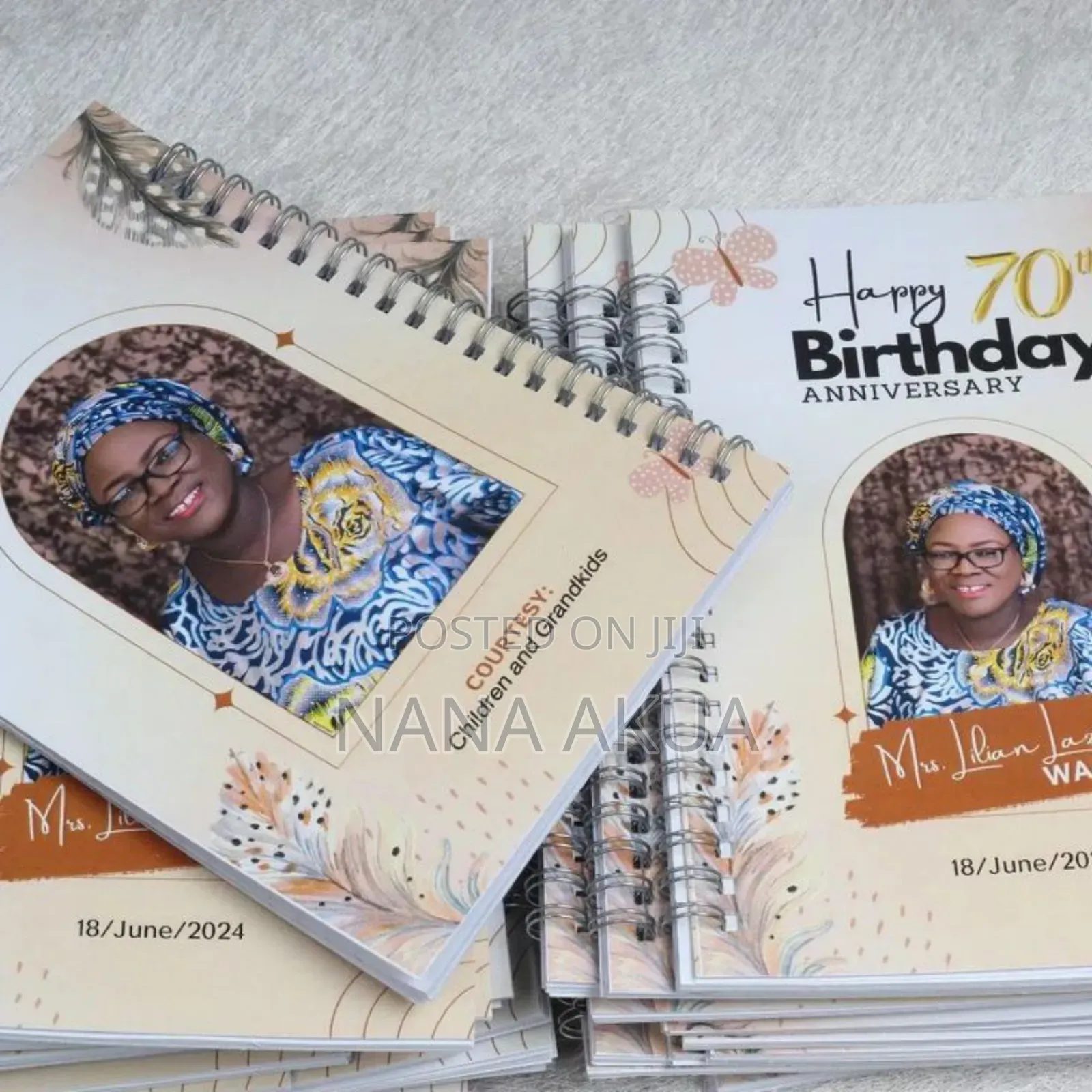 Birthday Notepads as Souvenirs (High Quality Branding)