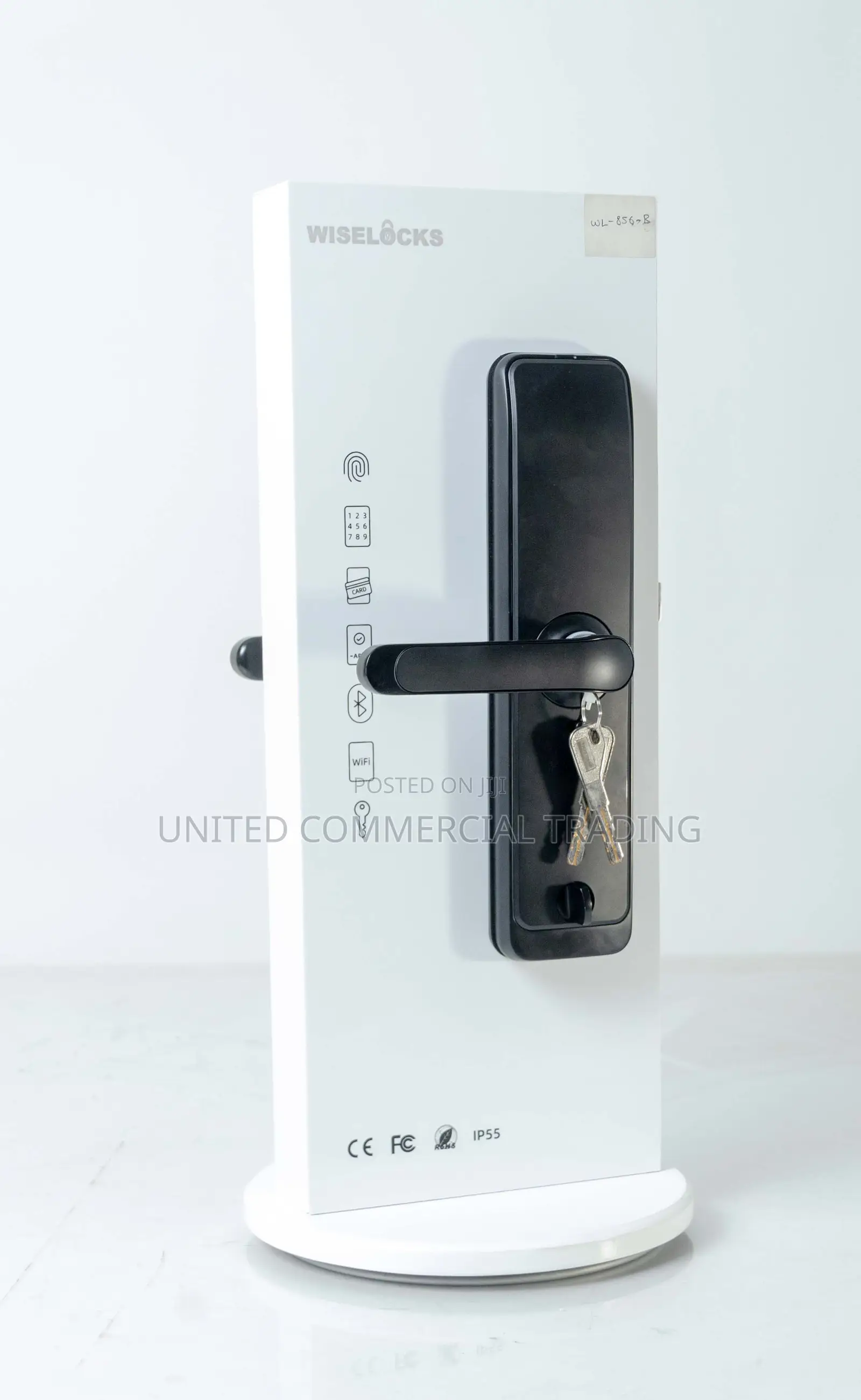 Smart Door Lock (Black)