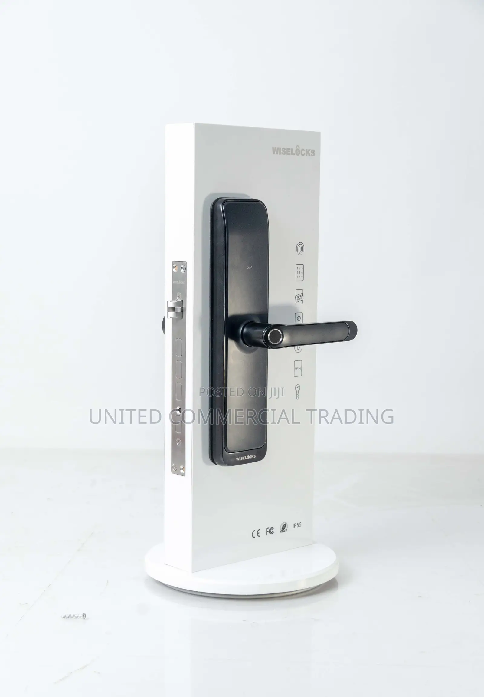 Smart Door Lock (Black)