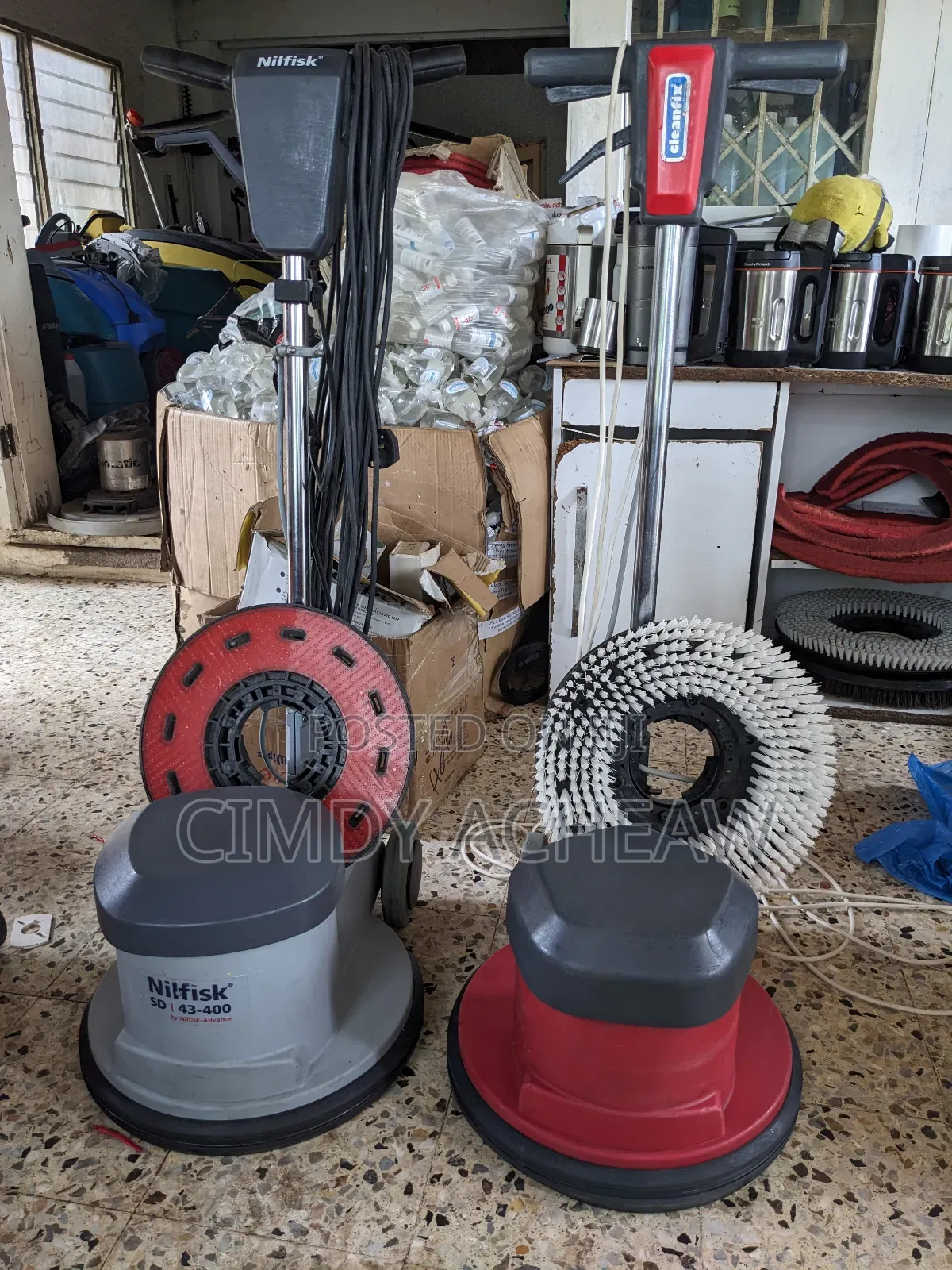 2x Floor Cleaning Machine ( Nilfisk and Cleanfix