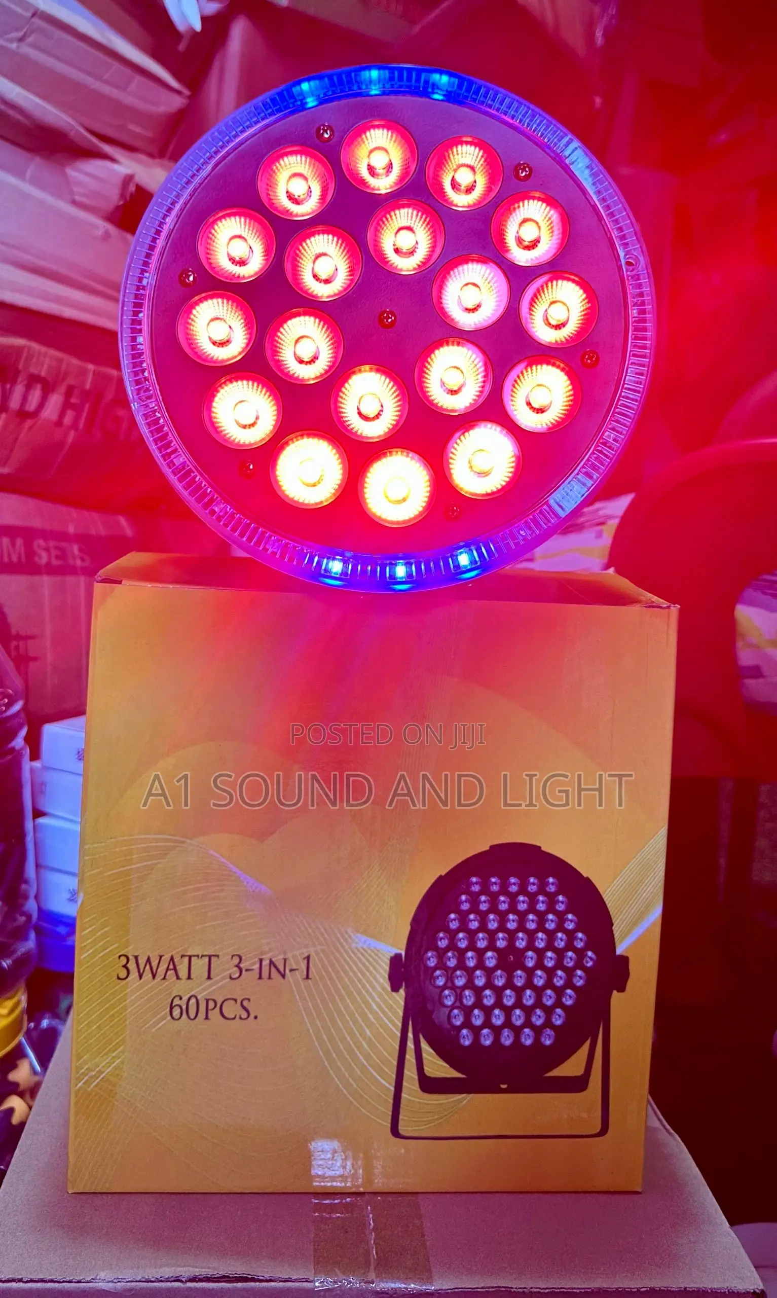 18 Lamps Rgbw Led Par Light