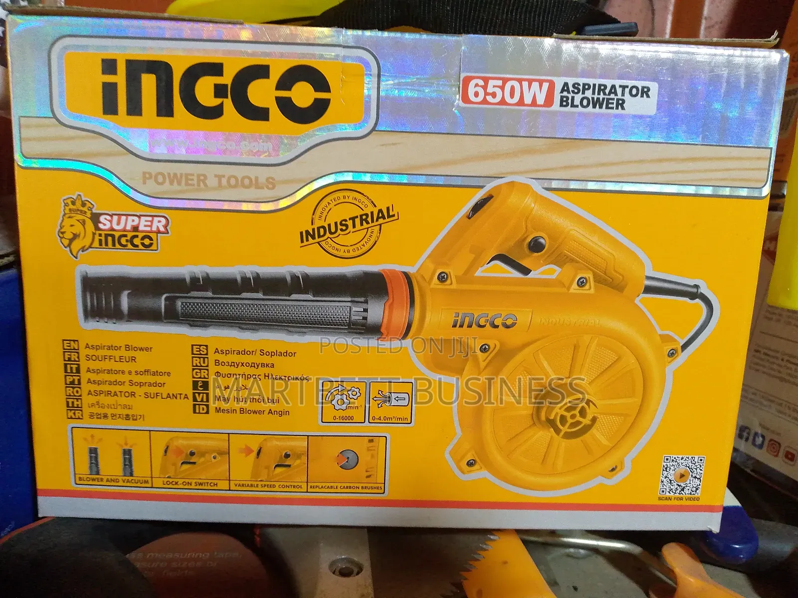 650w Electric Blower Ingco Quality