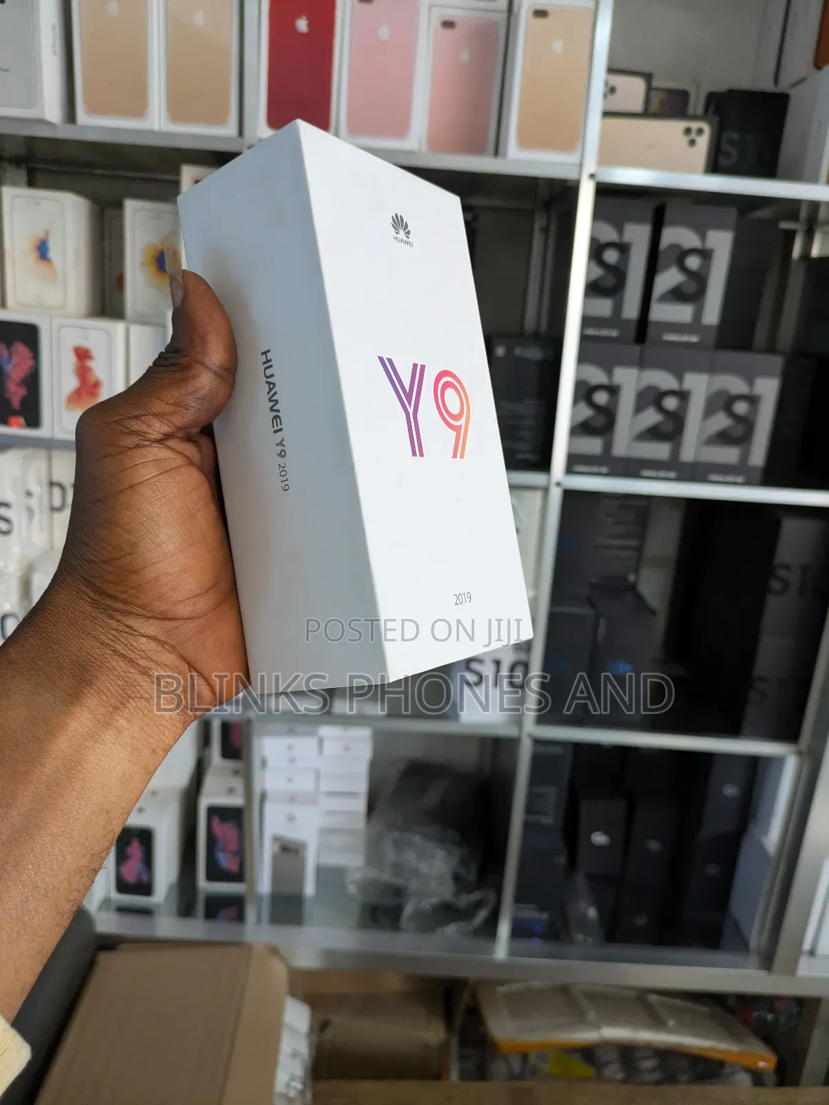 New Huawei Y9 2019 128 GB Gray