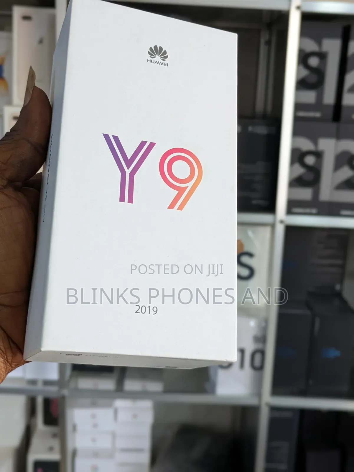 New Huawei Y9 2019 128 GB Gray