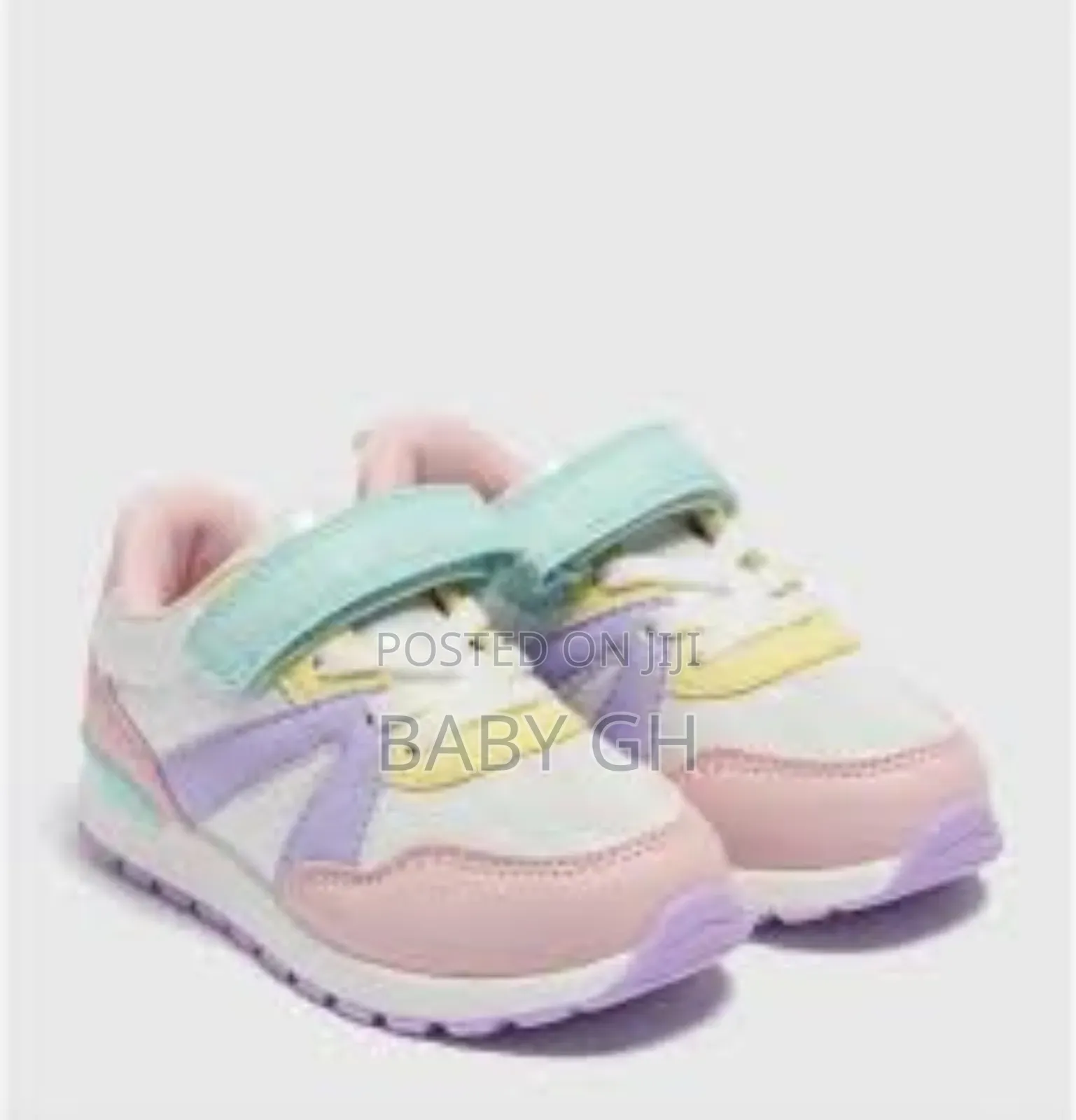 Girls Multicolored Glitter Matalan Sneaker