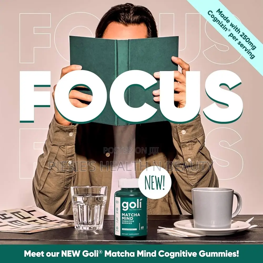 Goli Matcha Mind Gummies - 60 Count