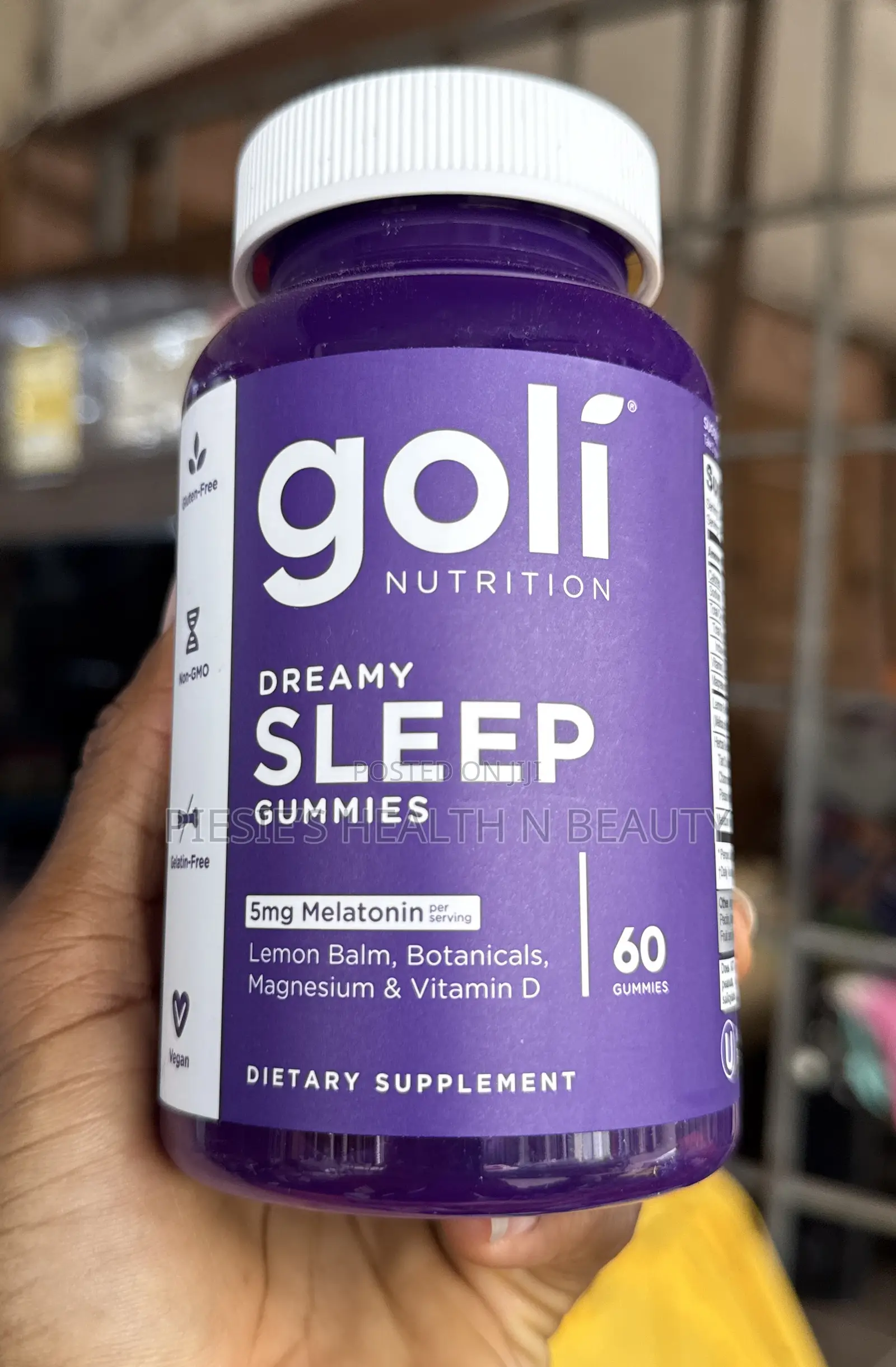 Goli Dreamy Sleep Gummy - 60 Count