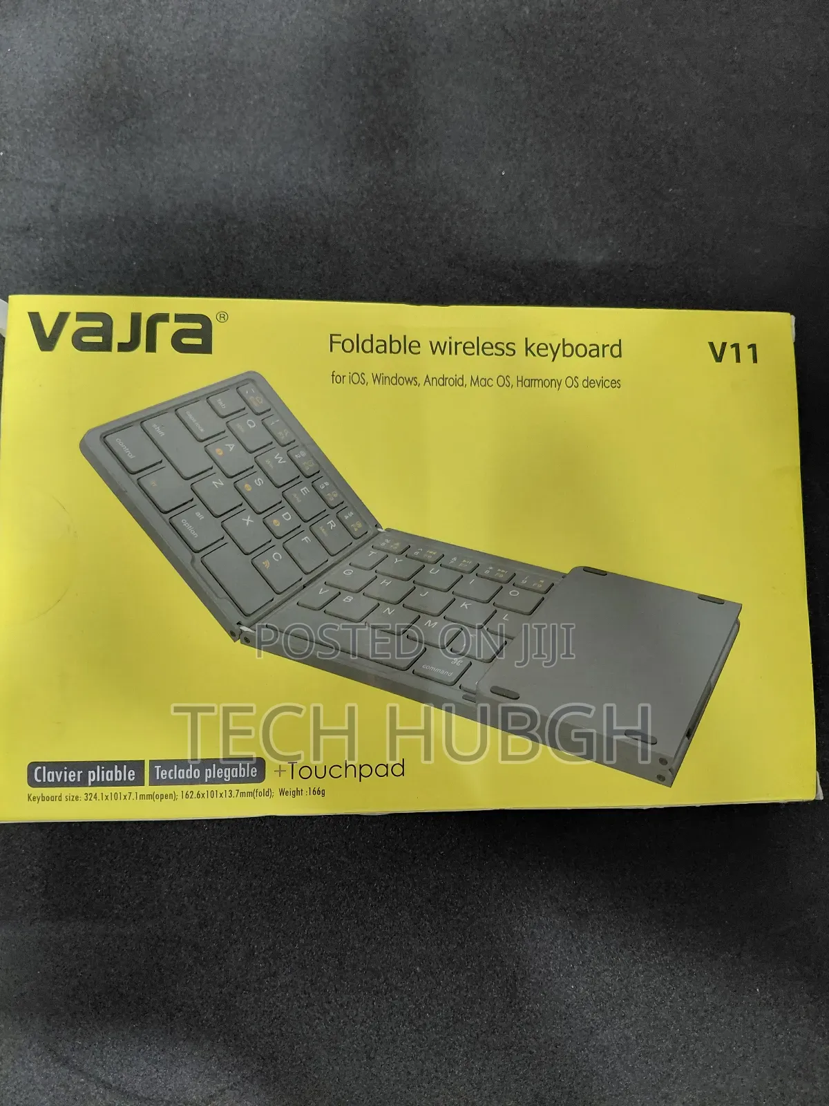 Vajra Foldable Wireless Keyboard