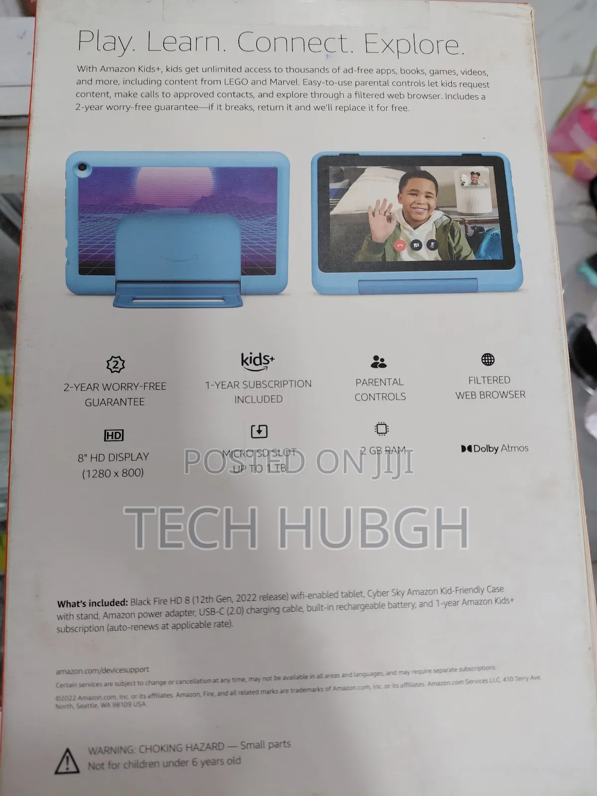 New Amazon Fire HD 8 Kids Pro 32 GB