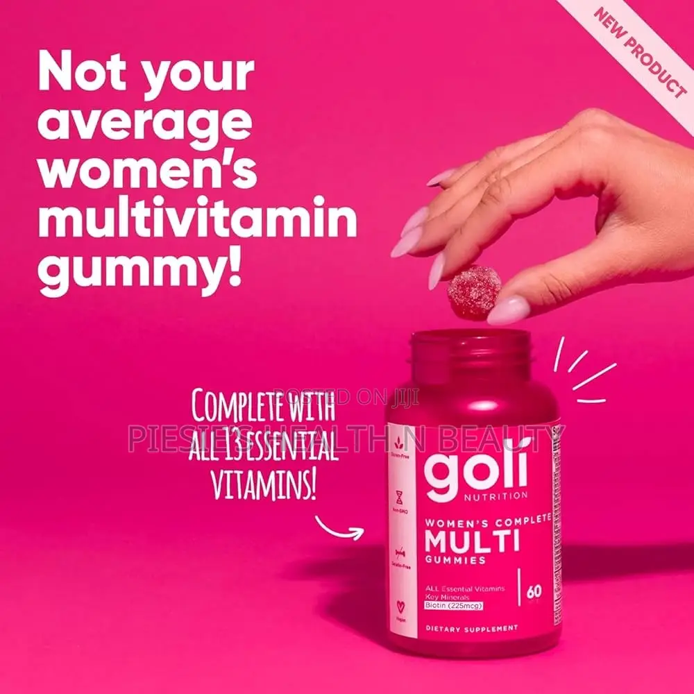 Goli Women’S Multivitamin Gummies - 60 Count