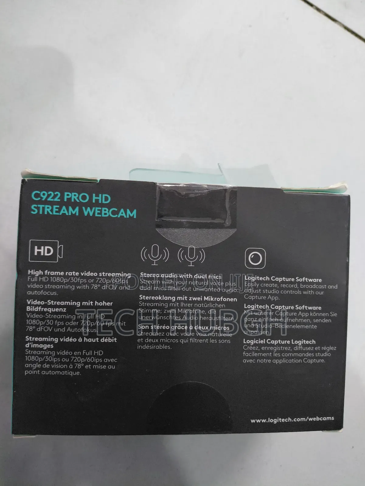 Logitech C922 Pro Hd Stream Webcam