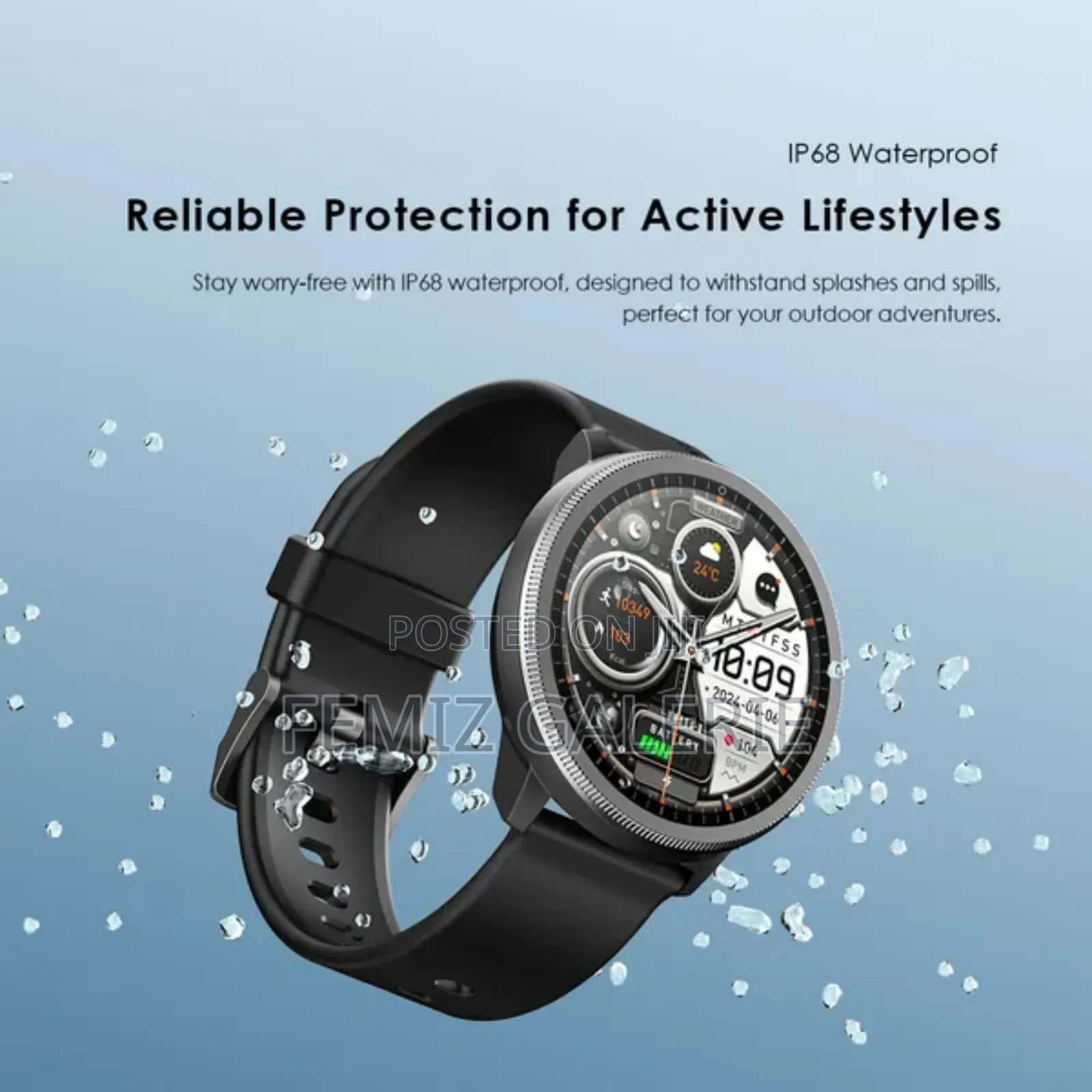 Oraimo Watch 5r 1.43'' Amoled Ip68 Smart Watch