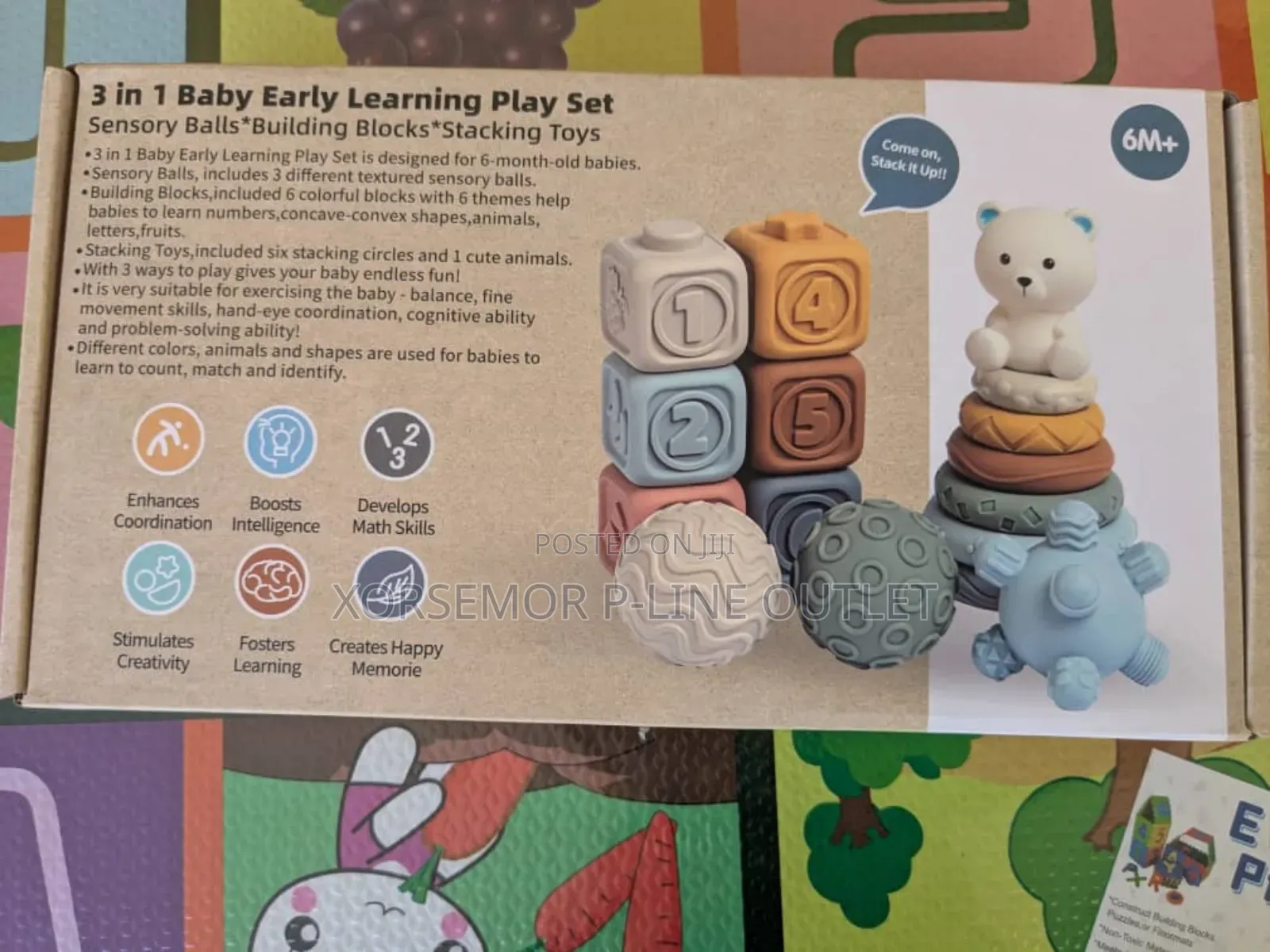 3 in 1 Baby Learning Play Set