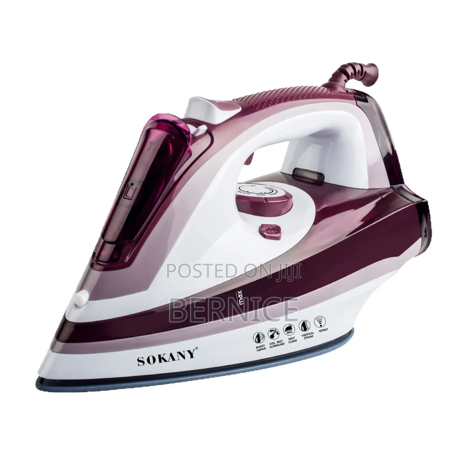 **Sokany Electric Iron – Smooth Easy Ironing**