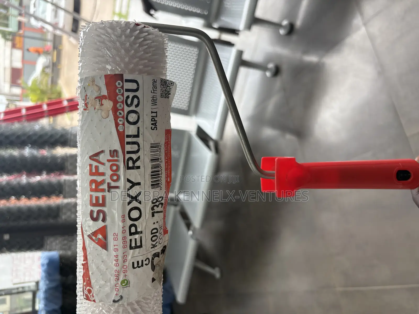 Spike Roller for Epoxy