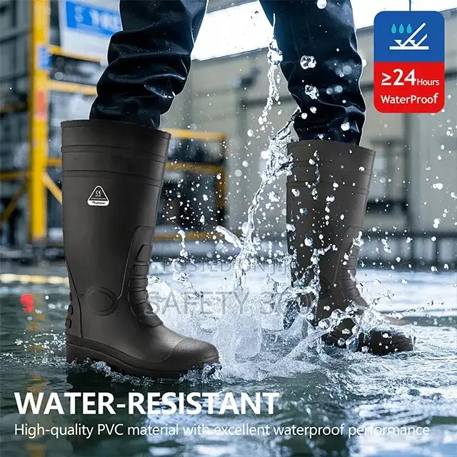 Steel Toe Wellington Boot