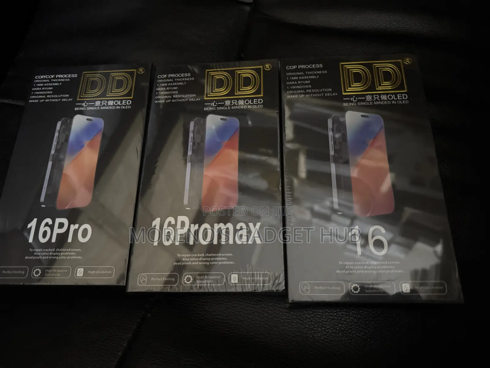 Original iPhone 16, 16pro and 16 Pro Max Screens for Replacement