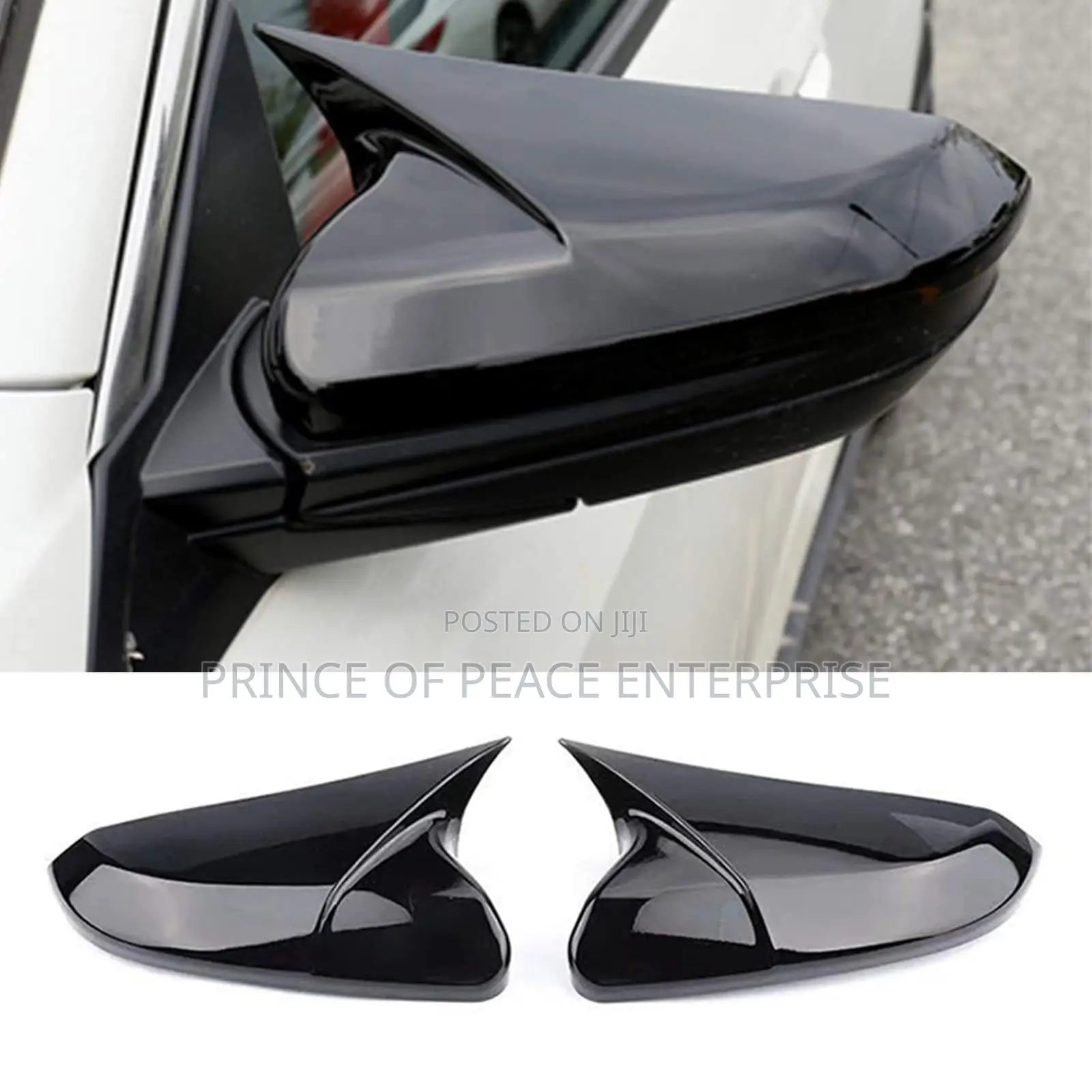 Honda Civic 2016 2017 2018 Side Mirror Fancy Cover Black