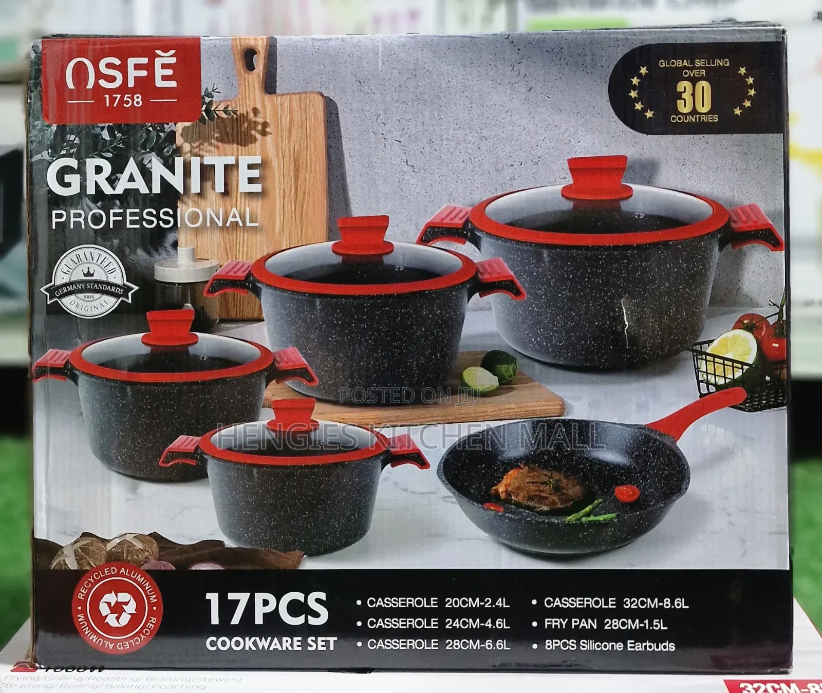 Osfe Granite Nonstick Cookware