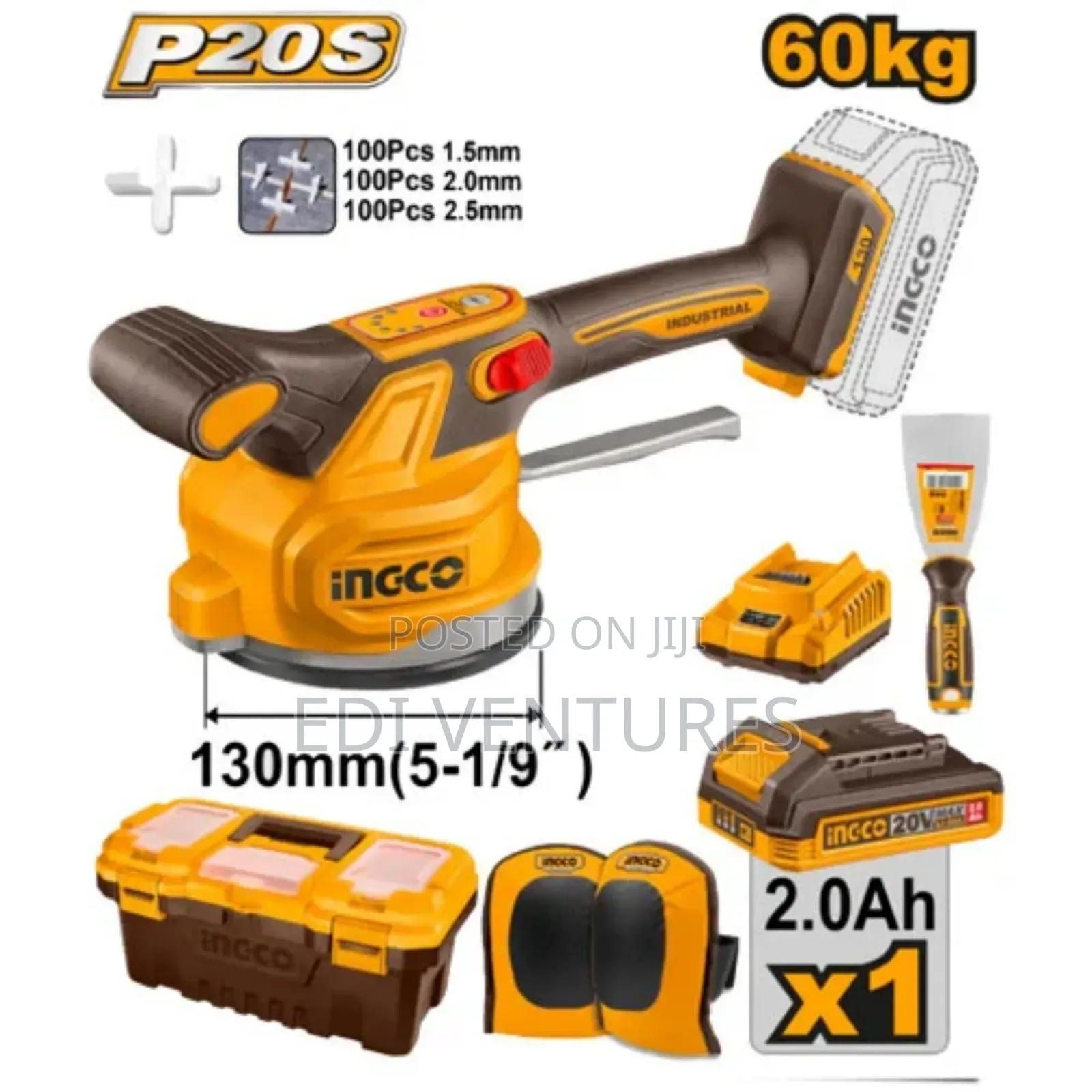Ingco Cordless Tike Vibrating Machine