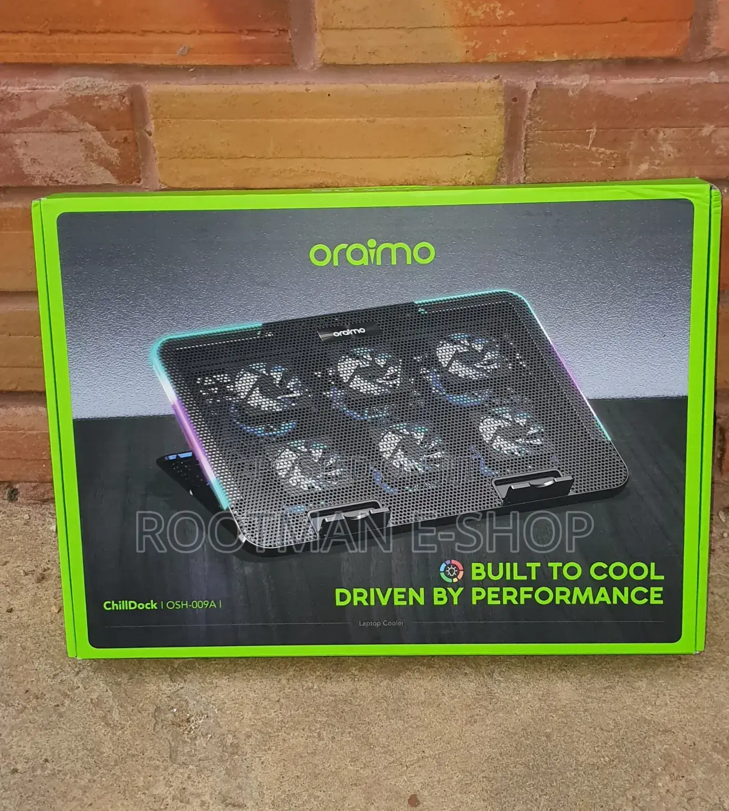 Adjustable Fan Speed Laptop Cooling Pads (Oraimo Chilldock)