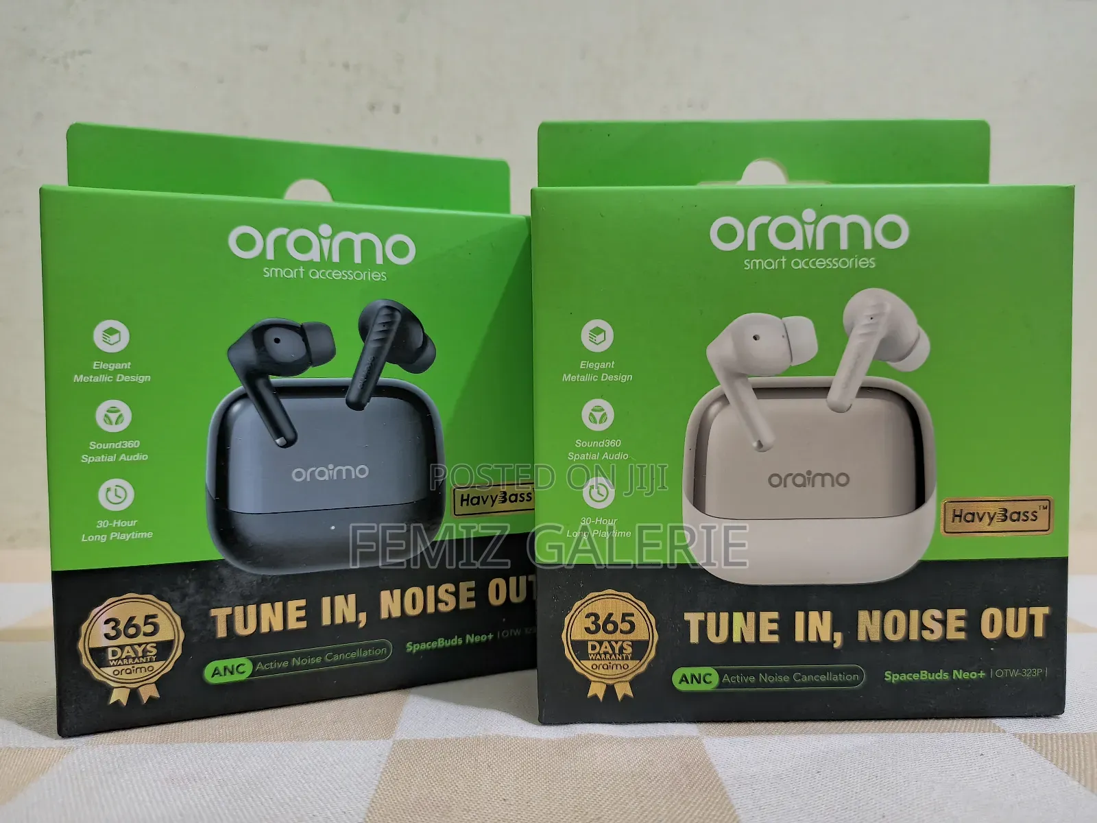 Oraimo Spacebuds Neo+ Anc Spatial Audio True Wireless Earphones