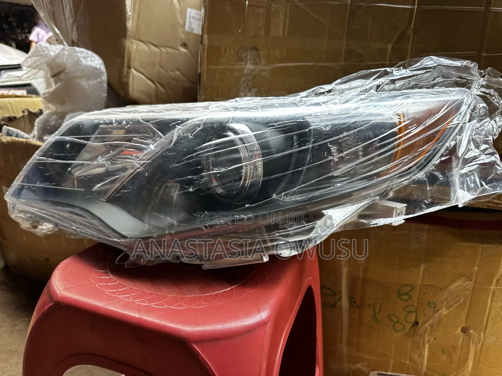 Camry 2012 - 2014 Headlight Black Se