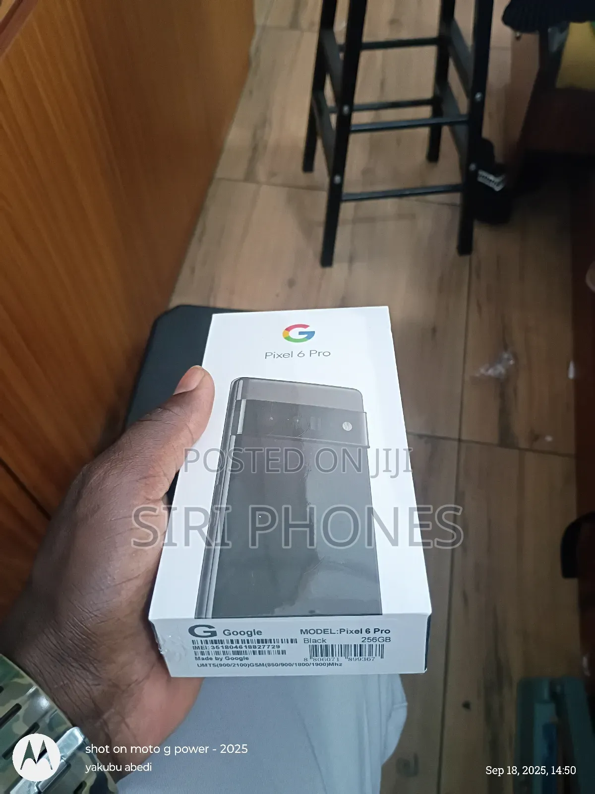 New Google Pixel 6 Pro 256 GB Black
