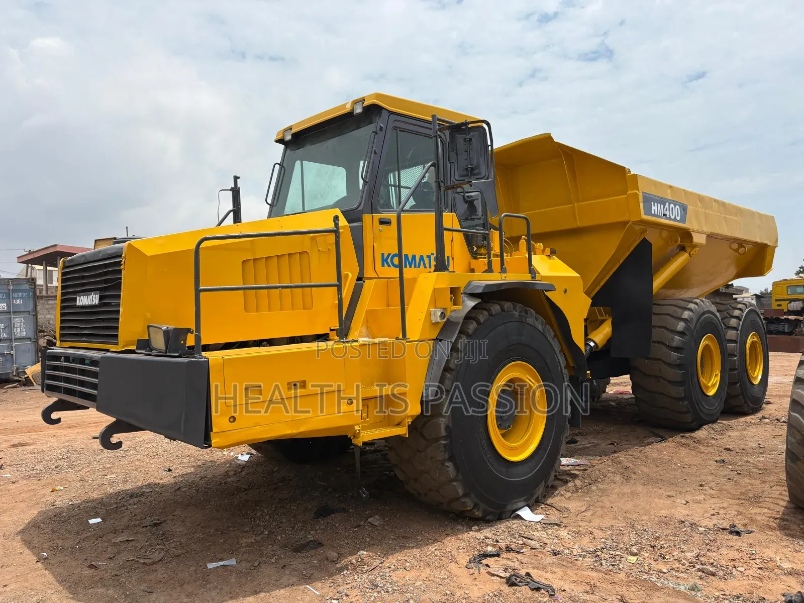 Adt Dump Truck, Kumastu Hm400, Slightly Used for Quick Sale