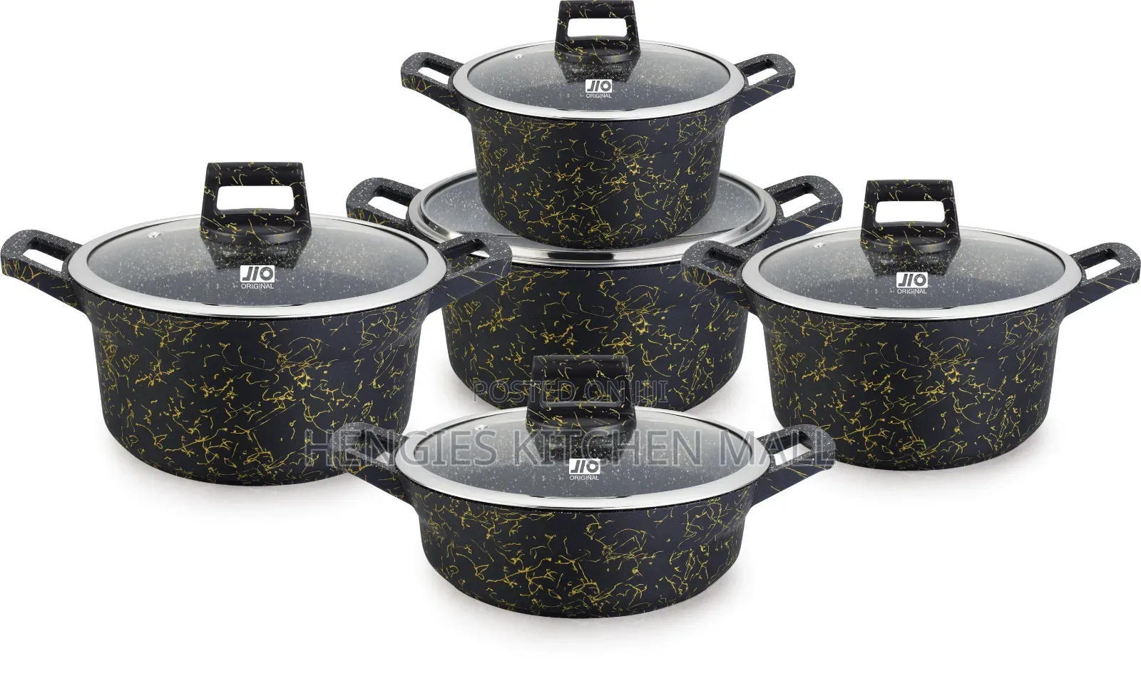 Jlo Granite Nonstick Cookware J09b10