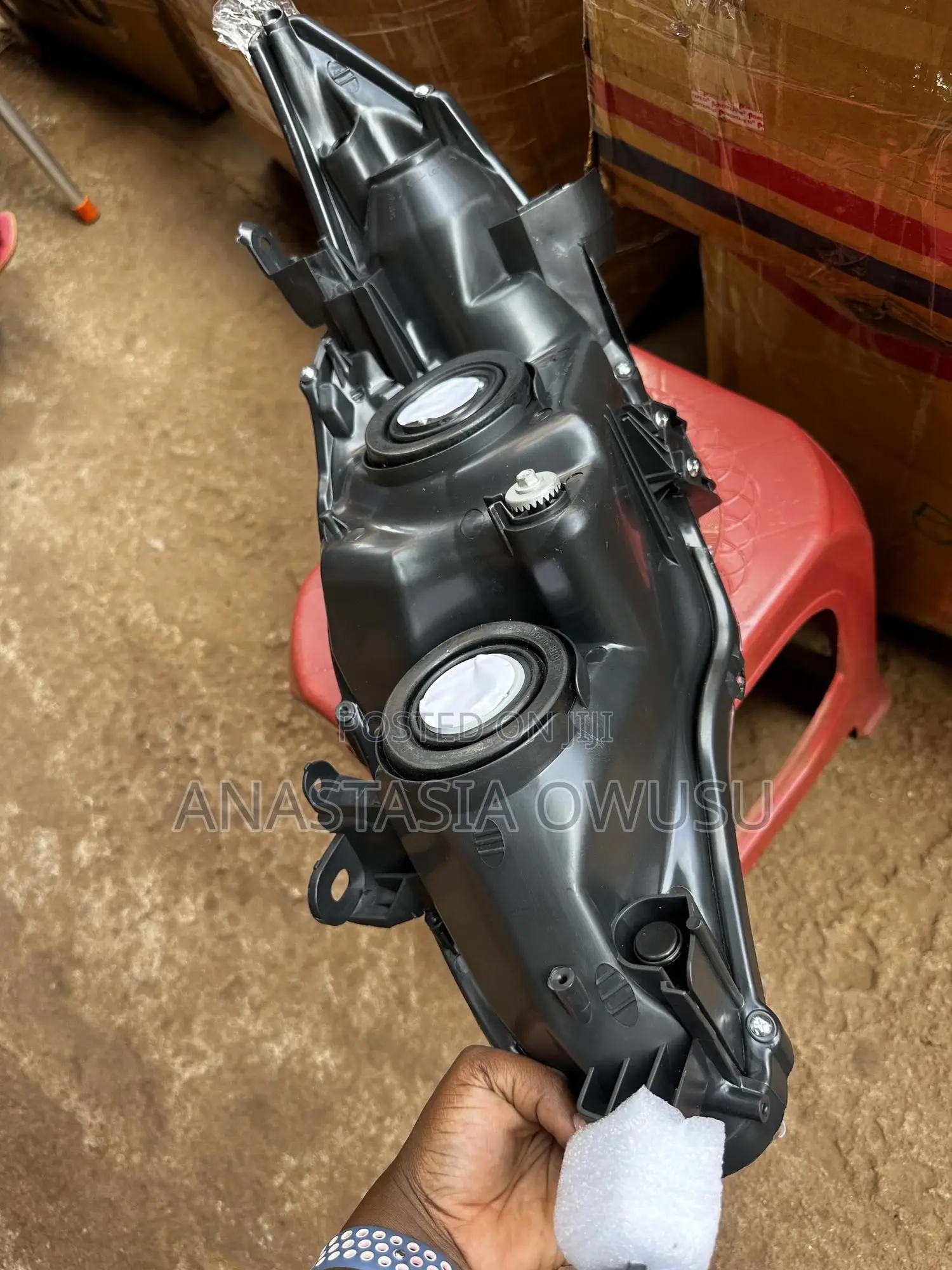 Corolla 2011-2013 Headlight Black