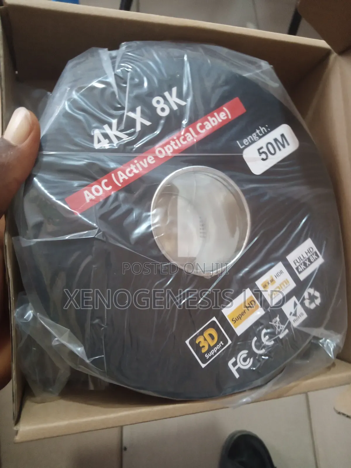 50m Fibre Optic Hdmi Cable