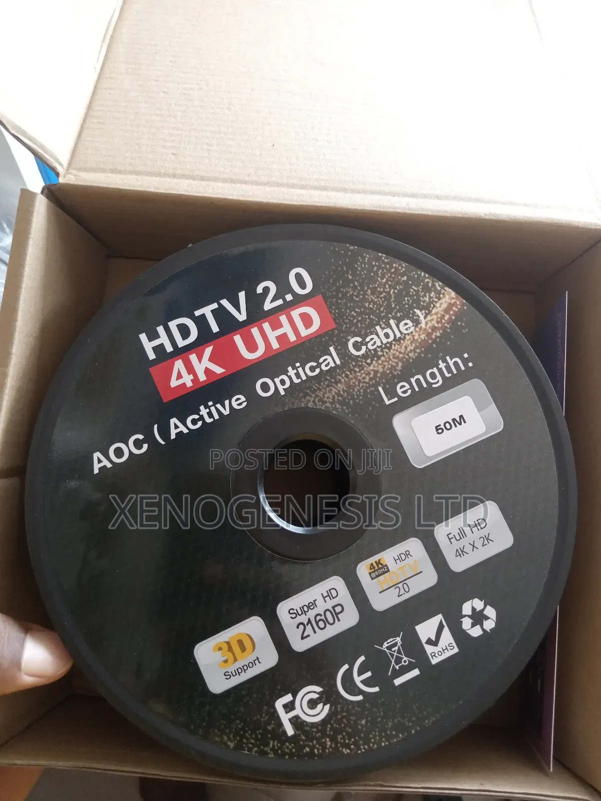 50m Fibre Optic Hdmi Cable